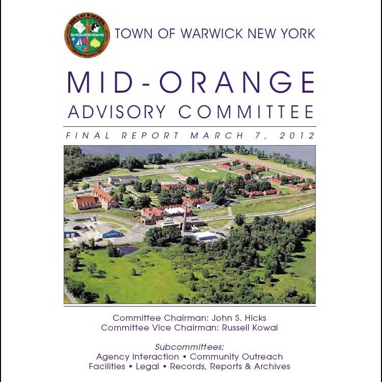 Mid-Orange Correctional Facility Advisory Committee Report 2012